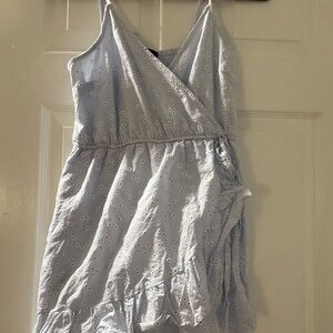 Wild Fable Blue Floral Wrap skort dress